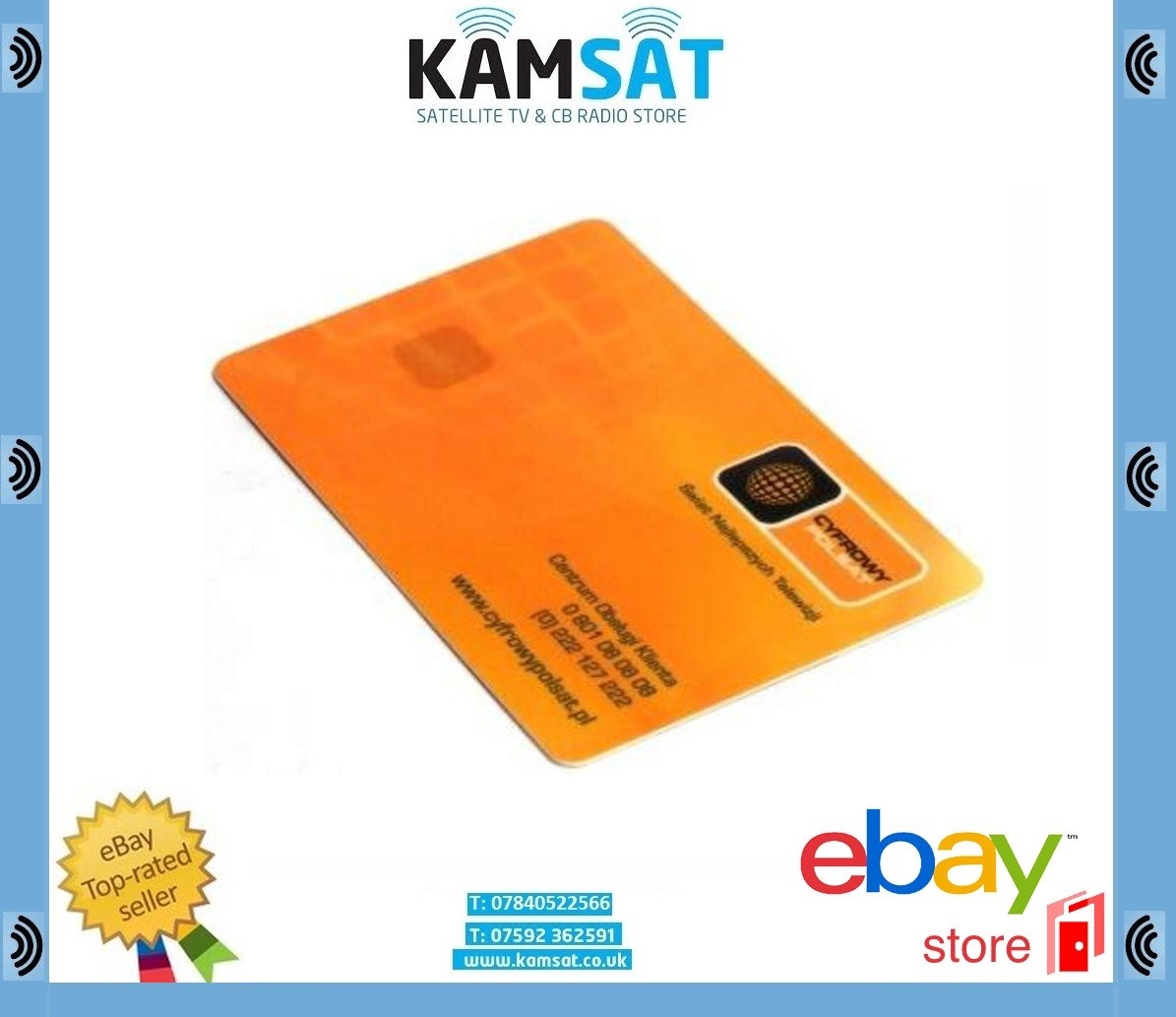 Polsat card activation card